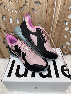 lululemon athletica Pink, Black & Mint Women’s Athletic Sneakers